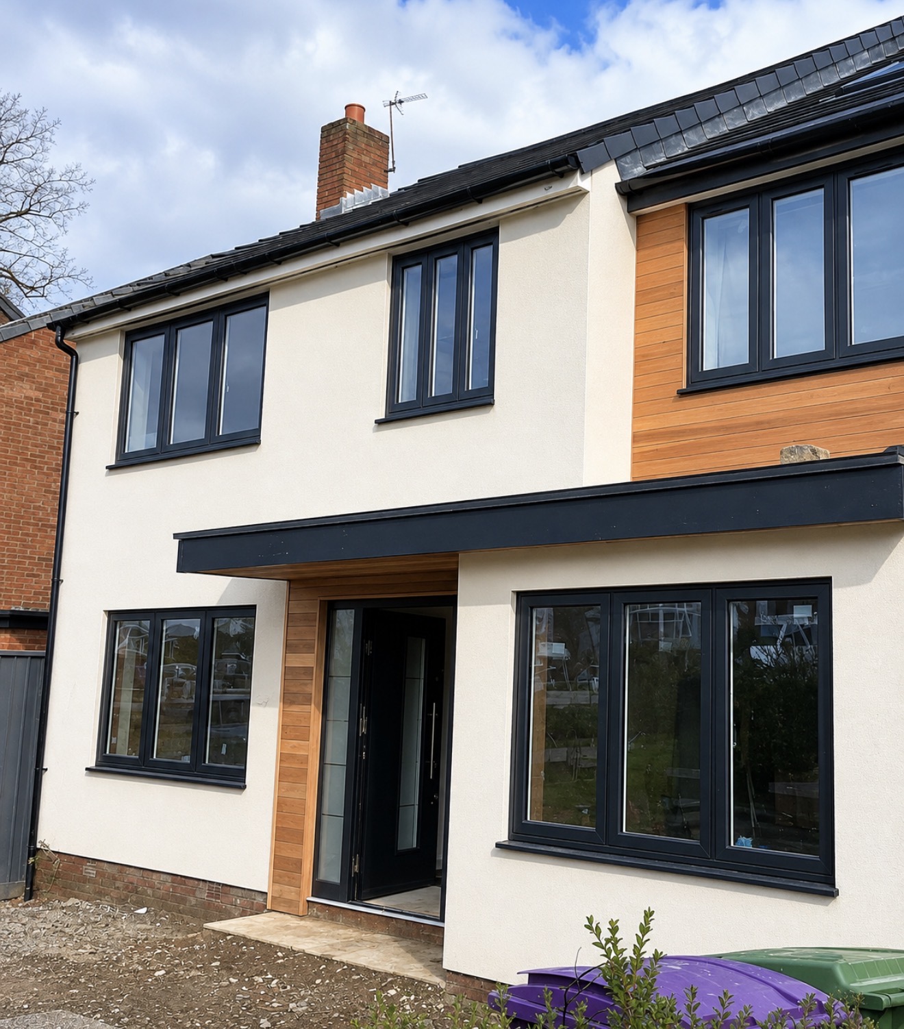 Front elevation render